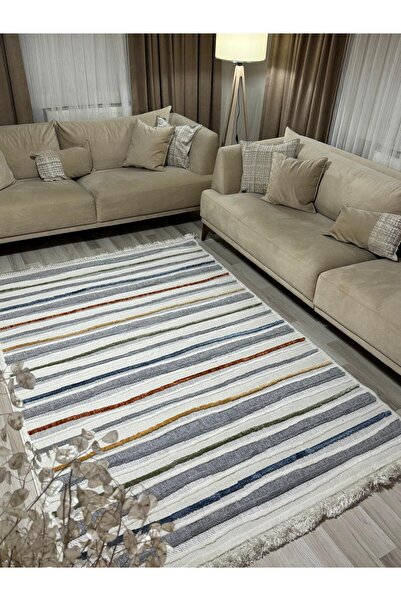 MBA VOİCE 7803 Bukle Salon Halısı Yumuşak Çocuk Odası Halısı Koridor Halısı Kesme Halı Yolluk