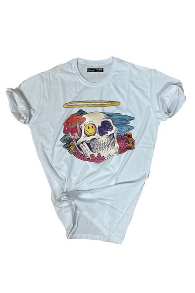BLUU Μπλουζάκι Unisex Printed Regular Fit - Outdoor