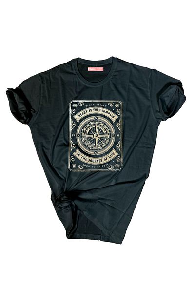 BLUU Μπλουζάκι Unisex Printed Regular Fit - Outdoor