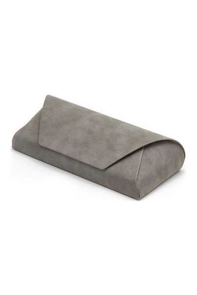 Olivewing Faux Leather Glasses Container