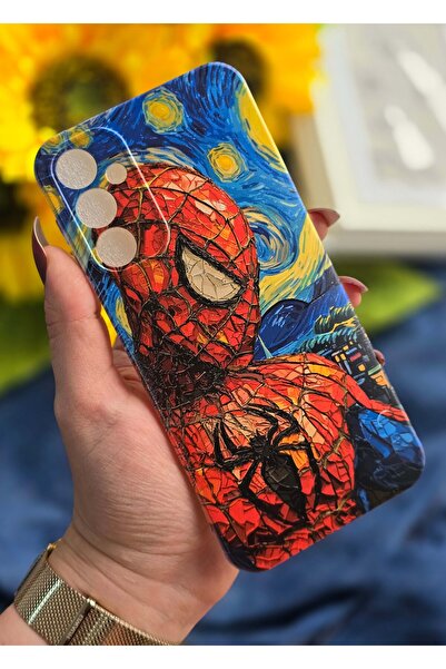 SUPER FRAME Samsung Galaxy A54 Uyumlu Baskılı Şeffaf Telefon Kılıfı