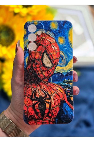 SUPER FRAME حافظة هاتف شفافة مطبوعة متوافقة مع هاتف Samsung Galaxy A34