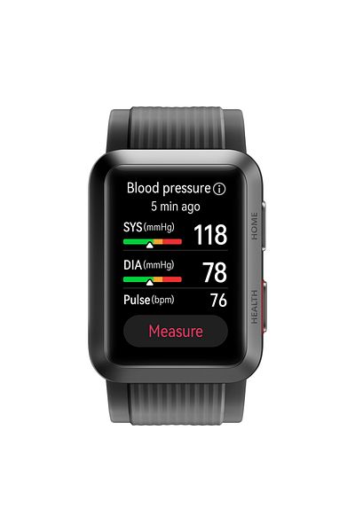 Huawei Smartwatch D - Traker, Blood Pressure, Heart Rate, SpO2 Monitor, Small Black