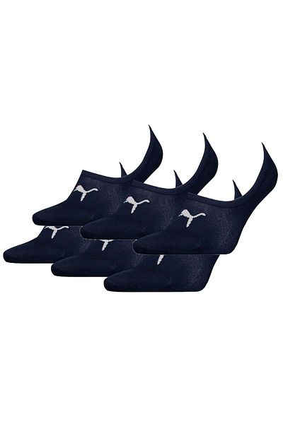 Puma Unisex Füßlinge, 6er Pack - Footie, einfarbig