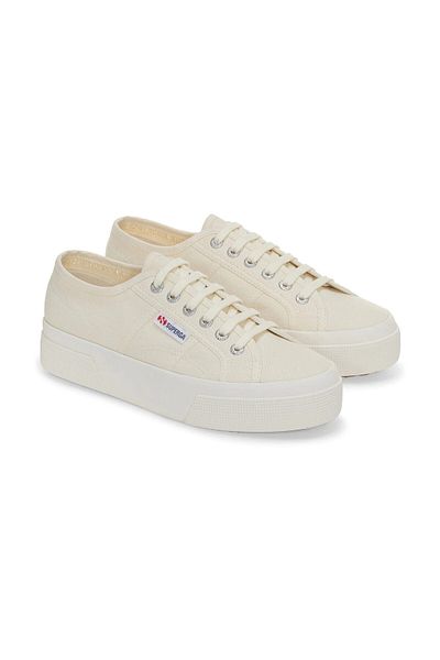 Superga 2740 Plateau-Sneaker, beige, Unisex