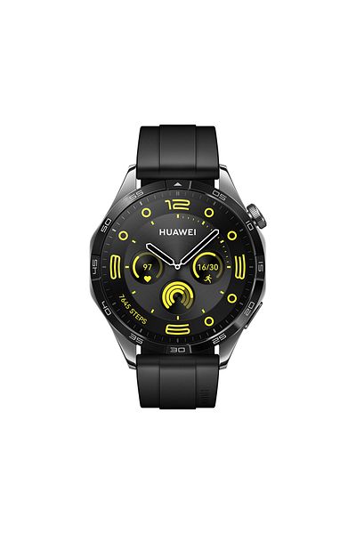 Huawei GT4 46mm Smartwatch - Android and iOS compatible, Black