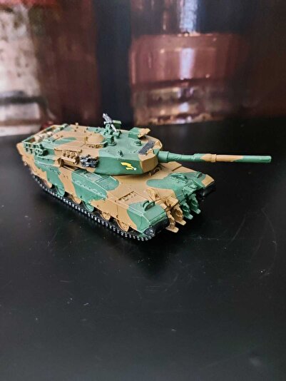 kho military design 16x5.5x5 سم. دبابة يابانية من النوع 90