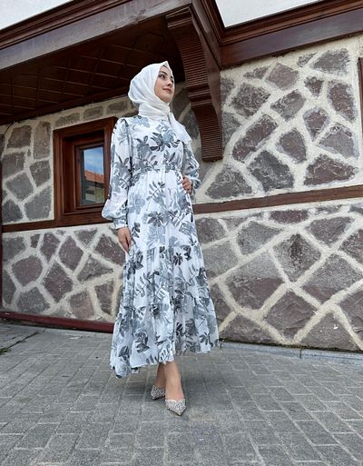 sümeyra Summer Patterned Dress