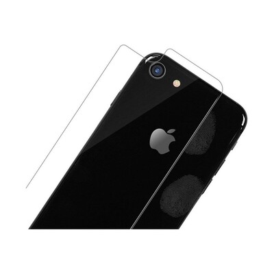 Canpay Apple iPhone 8 Uyumlu Arka Cam Telefon Arka Koruyucu Düşmelerden Kirde...