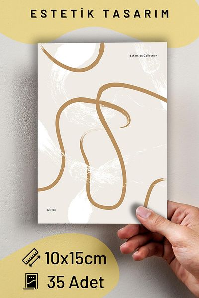 Postifull Σετ αφίσας Collage - 35 τεμάχια χωρίς πλαίσιο 10*15cm - με αυτοκόλλητο δώρο