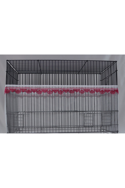 tuana kafes Kafes Tülü 60 X40 X35  KOYU PEMBE
