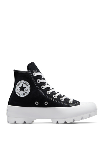Converse Μαύρα γυναικεία παπούτσια lifestyle 565901C CHUCK TAYLOR ALL STAR LU