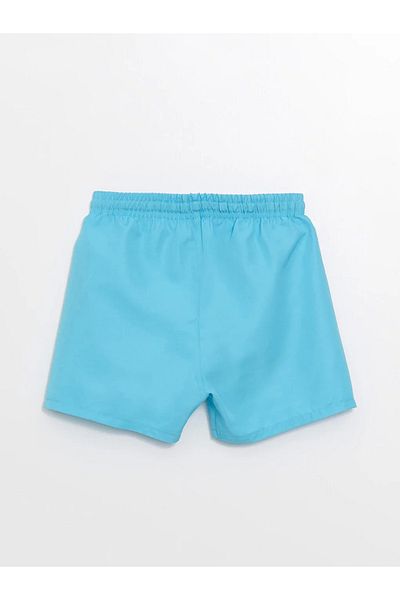 LC Waikiki Chlapecké plavecké šortky LCW s elastickým pasem s potiskem