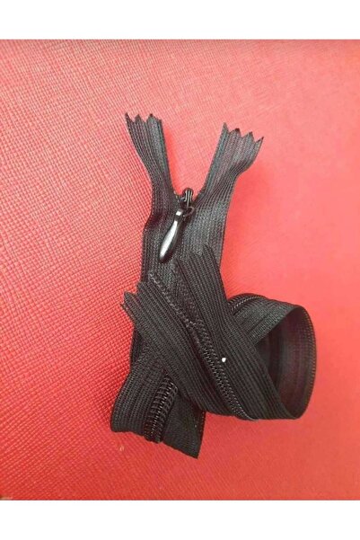 Beyna 22 cm Concealed Zipper - 10 Pieces Black Color