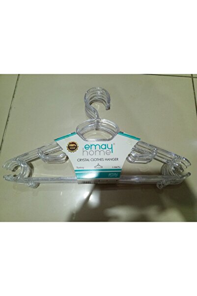 ELBİSE ASKISI KRİSTAL 6 LI
