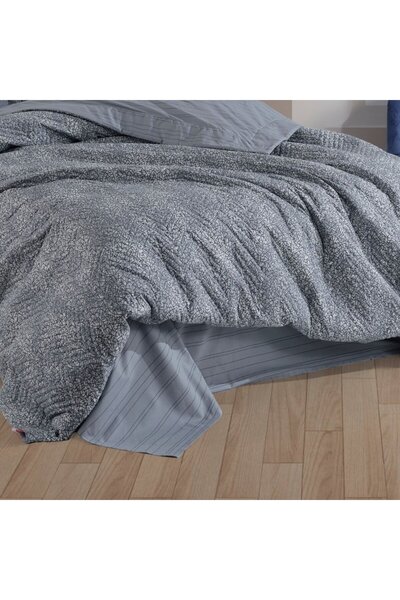 Hobby Silvana Gri - Tek Kişilik Poplin Kapitone Nevresim Takımı