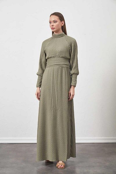 Mevra Agate Pleated Dress