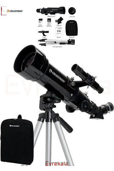 Celestron Evrekala Shop Teleskop Taşınabilir Çantalı -Yetkili Evrekala- Karasal ve Astronomik Gözlem Yeni