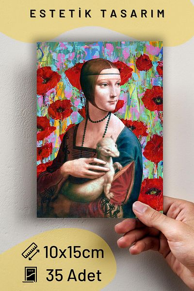 Postifull Σετ αφίσας Collage - 35 τεμάχια χωρίς πλαίσιο 10*15cm - με αυτοκόλλητο δώρο