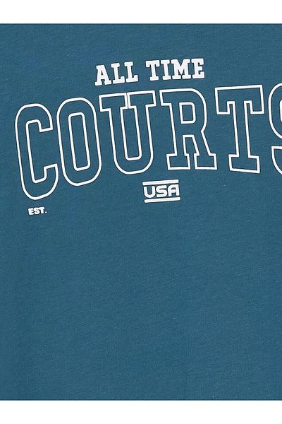 LC Waikiki Tricou pentru băieți, cu mânecă scurtă, cu decolteu