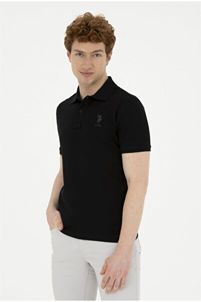 U.S. Polo Assn. Μπλουζάκι US Polo Assn Men's Black Basic
