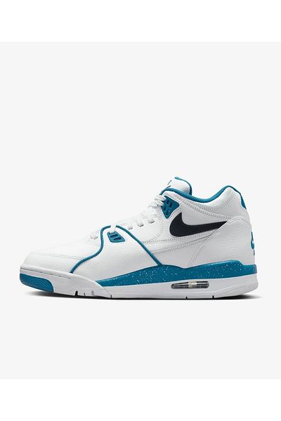 Nike White Men's Basketball Shoes -306252-116 Air Flight 89