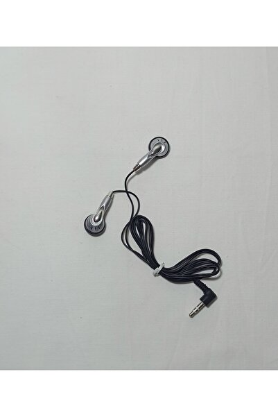 Karahanlı Butik Mikrofonsuz Aux jacklı siyah kulaklık 1 Metre