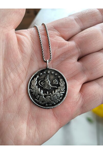 Mardin Gümüş Reşat gümüş para kolye