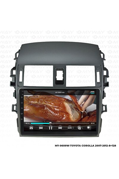 MYWAYY Araç Multimedya Toyota Corolla Android 12 Carplay 4Gb Ram + 64Gb Hdd 2...