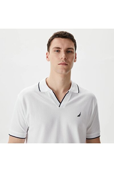 Nautica Men's Polo T-shirt - Stylish and Comfortable Design