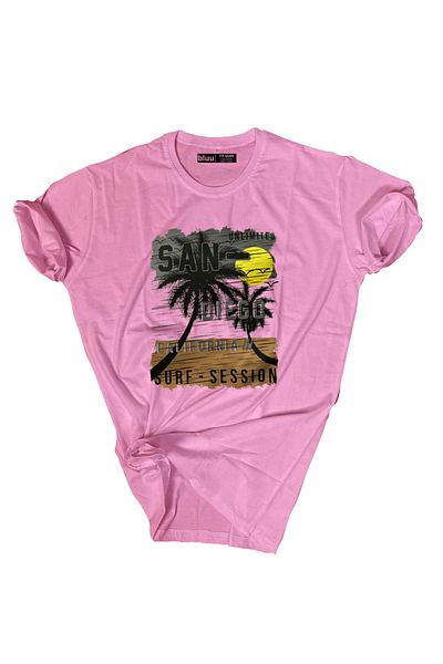 BLUU Μπλουζάκι Unisex Printed Regular Fit - Outdoor