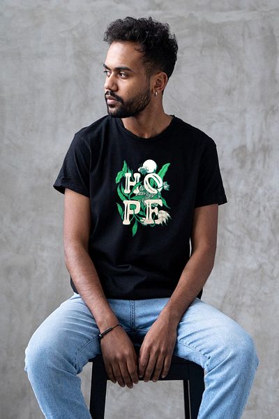 BLUU Μπλουζάκι Unisex Printed Regular Fit - Outdoor