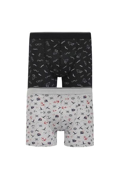marlo Ανδρικά Boxers - M Pattern, 2 Συσκευασία