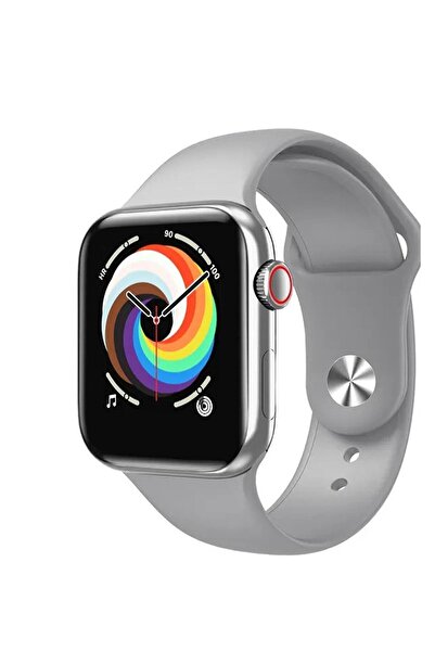 Global T700 Android İos Uyumlu Çağrı Özellikli Akıllı Saat Gümüş