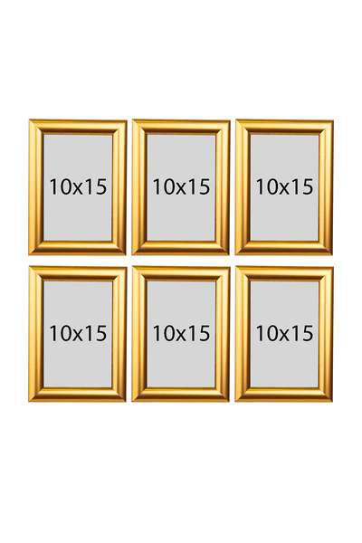 Araste 10x15 Ayaklı 6 Adet Resim Fotoğraf Çerçevesi