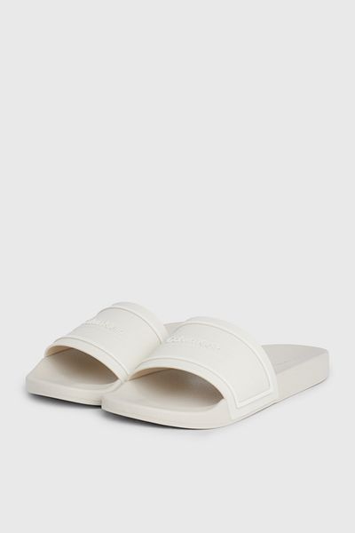 Calvin Klein LOGO BAZÉNU SLIDE DEBOSS TPU