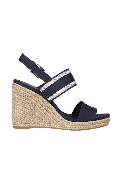Tommy Hilfiger SZÖVÉS MAGASÉK SZANDÁL