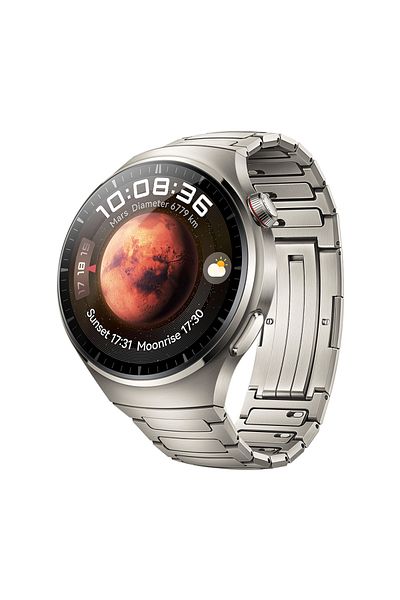 Huawei Watch 4 Pro Smartwatch - Titanium, Compatible with Android & iOS