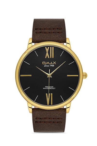 Omax MEN’S Wrist-Watch | Analog | Leather Strap | Elegant Design