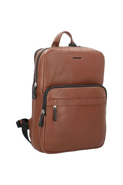 Burkely Bold Bobby Rucksack Leder 40 cm Laptopfach