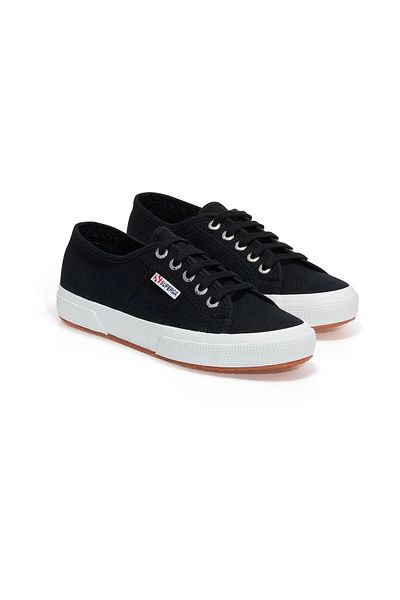 Superga Cotu 2750 Classic Unisex Unisex чорні кросівки на щиколотці