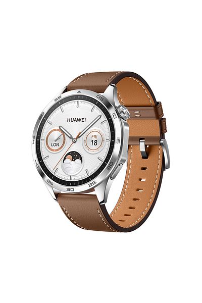 Huawei GT4 46mm Smartwatch - Android and iOS compatible, Brown