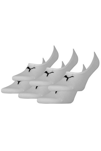 Puma Unisex Füßlinge, 6er Pack - Footie, einfarbig