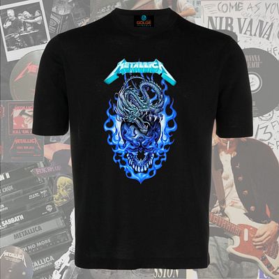 Gölge Store Μπλουζάκι Unisex με στάμπα Metallica