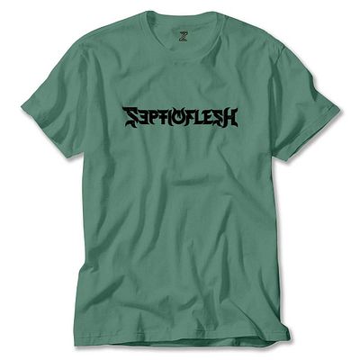 Z zepplin Πράσινο μπλουζάκι με λογότυπο Septicflesh