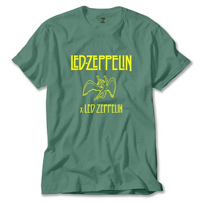 Z zepplin Led Zeppelin Angel - Πράσινο T-Shirt