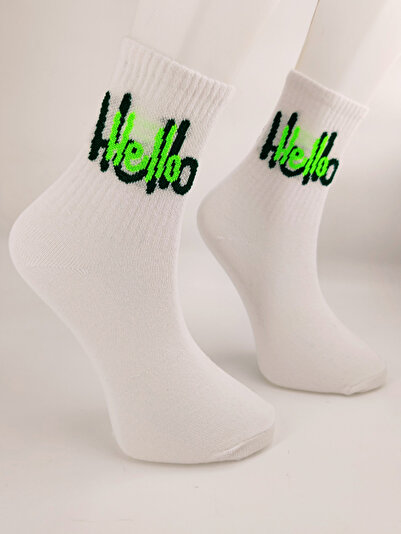 Shuttle Park Унисекс чорапи за колеж Hello Comics