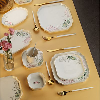 Aryıldız Katy 32 Piece Breakfast Set for 6 People