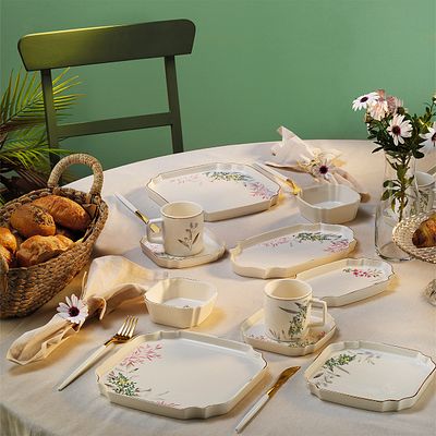 Aryıldız Katy 32 Piece Breakfast Set for 6 People