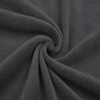 UgurToyss Anthracite Meter Polar Fabric Quality Thick Polar Fabrics Width 180 cm